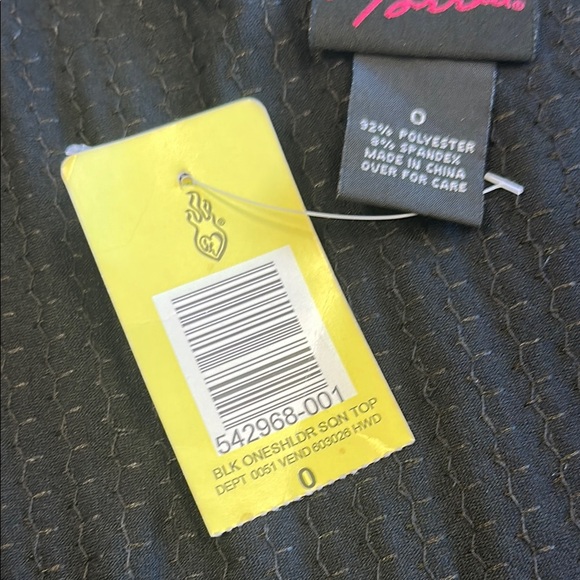 Torrid Black Sequin Blouse - Picture 10 of 14